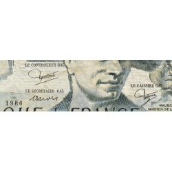 F 67-12 - 1986 - 50 francs - Quentin de la Tour - Série D.45 - Etat : TB