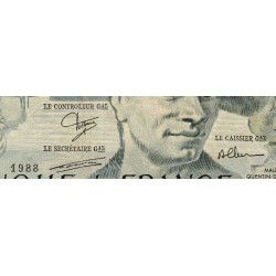 F 67-14 - 1988 - 50 francs - Quentin de la Tour - Série L.51 - Etat : TB+