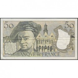 F 67-14 - 1988 - 50 francs - Quentin de la Tour - Série X.53 - Etat : TTB