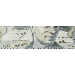 F 67-15 - 1989 - 50 francs - Quentin de la Tour - Série K.57 - Etat : SUP