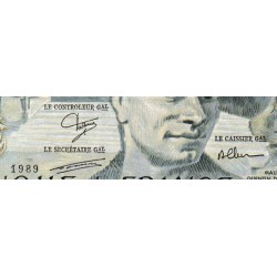 F 67-15 - 1989 - 50 francs - Quentin de la Tour - Série K.57 - Etat : SUP