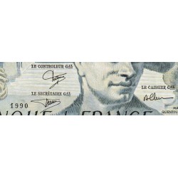 F 67-16 - 1990 - 50 francs - Quentin de la Tour - Série W.62 (remplacement) - Etat : pr.NEUF