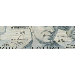 F 67-17 - 1991 - 50 francs - Quentin de la Tour - Série U.63 - Etat : TTB