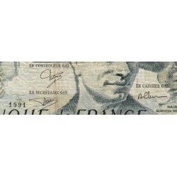 F 67-17 - 1991 - 50 francs - Quentin de la Tour - Série J.66 - Etat : TB-