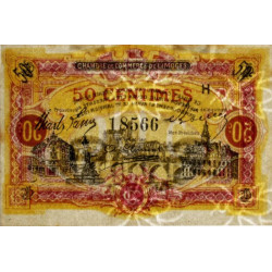 Limoges - Pirot 73-23 - 50 centimes - Série H - Sans date - Etat : TTB