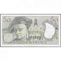 F 67-18 - 1992 - 50 francs - Quentin de la Tour - Série O.71 - Etat : SUP