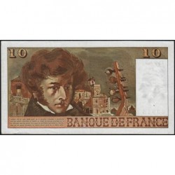 F 63-07b - 03/10/1974 - 10 francs - Berlioz - Série J.115 - Etat : TTB+