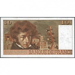 F 63-13 - 02/10/1975 - 10 francs - Berlioz - Série D.238 - Etat : TTB+