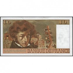 F 63-18 - 04/03/1976 - 10 francs - Berlioz - Série Q.286 - Etat : TTB+