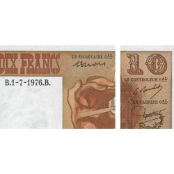 F 63-19 - 01/07/1976 - 10 francs - Berlioz - Série 0.290 - Etat : SPL