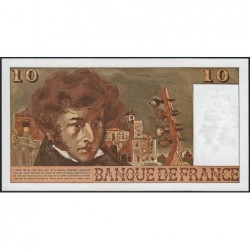 F 63-19 - 01/07/1976 - 10 francs - Berlioz - Série P.290 - Etat : SPL