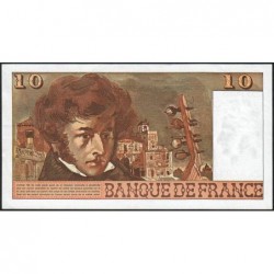 F 63-24 - 06/07/1978 - 10 francs - Berlioz - Série B.305 - Etat : SUP+