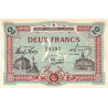 Limoges - Pirot 73-25 - 2 francs - Sans série - Sans date - Etat : TTB+