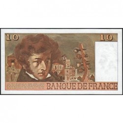 F 63-25 - 06/07/1978 - 10 francs - Berlioz - Série P.306 - Etat : SUP+