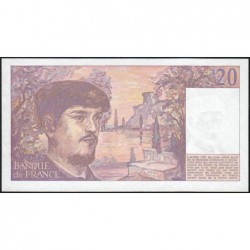 F 66-06 - 1985 - 20 francs - Debussy - Série T.015 - Etat : pr.NEUF