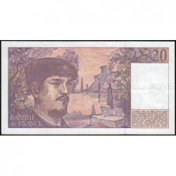 F 66bis-02 - 1991 - 20 francs - Debussy - Série S.034 - Etat : SUP