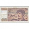 F 66bis-03 - 1992 - 20 francs - Debussy - Série U.307 - Etat : TB-