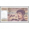 F 66bis-05 - 1993 - 20 francs - Debussy - Série M.043 - Etat : NEUF