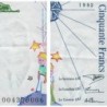 F 72-01b - 1992 - 50 francs - Saint-Exupéry - Série C - Etat : TTB+