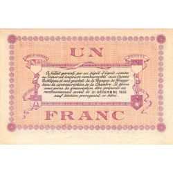 Lons-le-Saunier - Pirot 74-13 - 1 franc - Série 1172 - Sans date - Etat : SUP+
