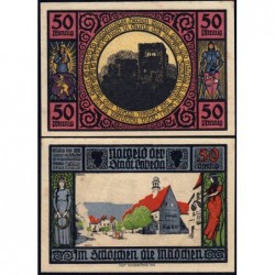 Allemagne - Notgeld - Lobeda (Jena) - 50 pfennig - 1921 - Etat : SUP