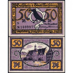 Allemagne - Notgeld - Merseburg - 50 pfennig - Lettre S - 01/05/1921 - Etat : SPL+