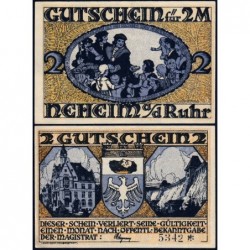 Allemagne - Notgeld - Neheim an der Ruhr - 2 mark - 1920 - Etat : SPL