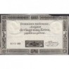 Assignat 43a - 25 livres - 6 juin 1793 - Série 888 - Etat : TB-