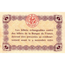 Bar-le-Duc - Pirot 19-8 - 1 franc - Sans date (1917) - Etat : TTB