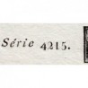 Assignat 43b-v1 (variété) - 25 livres - 6 juin 1793 - Série 4215 - Caractère à l'envers - Etat : SPL