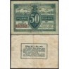 Allemagne - Notgeld - Mecklenburg-Schwerin - 50 pfennig - Série D - 1922 - Etat : TB