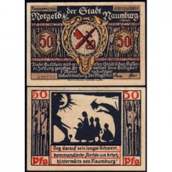 Allemagne - Notgeld - Naumburg-an-der-Saale - 50 pfennig - 1920 - Etat : TTB+