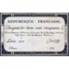 Assignat 45a - 250 livres - 7 vendémiaire an 2 - Signature 12 - Série 5831 - Etat : TTB+
