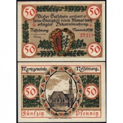 Allemagne - Notgeld - Nesselwang - 50 pfennig - 11/1918 - Etat : SPL