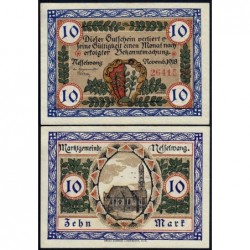 Allemagne - Notgeld - Nesselwang - 10 mark - 11/1918 - Etat : NEUF