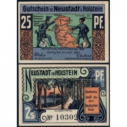 Allemagne - Notgeld - Neustadt-in-Holstein - 25 pfennig - 1921 - Etat : NEUF