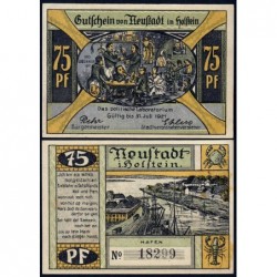 Allemagne - Notgeld - Neustadt-in-Holstein - 75 pfennig - 1921 - Etat : SPL