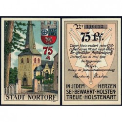 Allemagne - Notgeld - Nortof - 25 pfennig - 10/05/1920 - Etat : NEUF