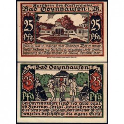 Allemagne - Notgeld - Oeynhausen (Bad Oeynhausen) - 25 pfennig - 1921 - Etat : NEUF