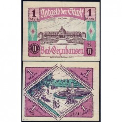 Allemagne - Notgeld - Oeynhausen (Bad Oeynhausen) - 1 mark - 1921 - Etat : NEUF