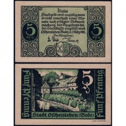Allemagne - Notgeld - Oschersleben-an-der-Bode - 5 pfennig - 01/03/1921 - Etat : NEUF