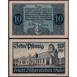 Allemagne - Notgeld - Oschersleben-an-der-Bode - 10 pfennig - 01/03/1921 - Etat : NEUF