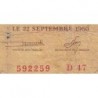 Mali - Pick 2 - 100 francs - Série D 47 - 1960 - Etat : B+