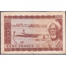 Mali - Pick 7 - 100 francs - Série P - 1967 - Etat : TB