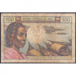 Mali - Pick 11 - 100 francs - Série F.12 - 1972 - Etat : TB-