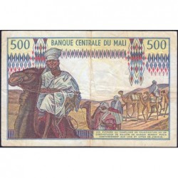 Mali - Pick 12e - 500 francs - Série C.22 - 1981 - Etat : TB+