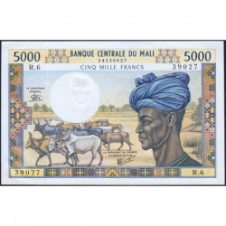 Mali - Pick 14e - 5'000 francs - Série R.6 - 1981 - Etat : pr.NEUF