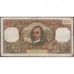 F 65-02 - 02/07/1964 - 100 francs - Corneille - Série T.20 - Etat : TB-