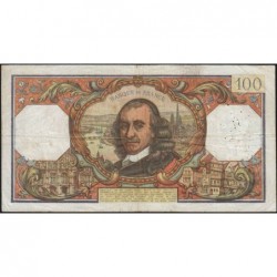 F 65-19 - 07/12/1967 - 100 francs - Corneille - Série Z.238 - Etat : TB-