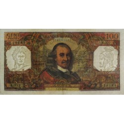 F 65-22 - 02/05/1968 - 100 francs - Corneille - Série A.331 - Etat : TTB-